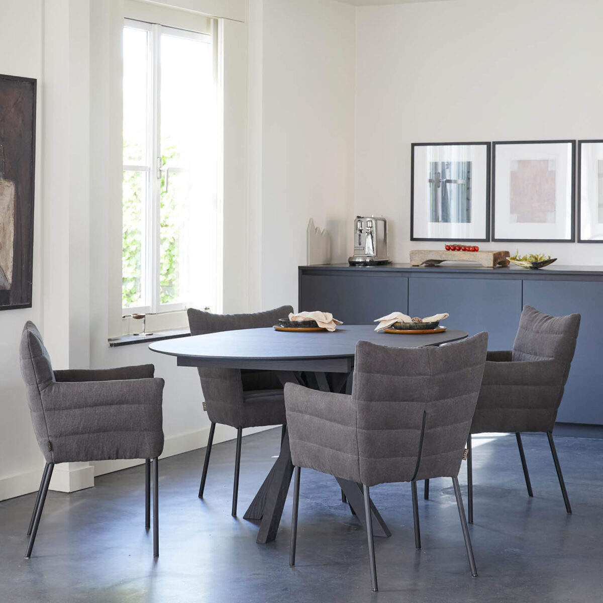 Label Vandenberg - Stuhl Cocoon Dining – Bild 2