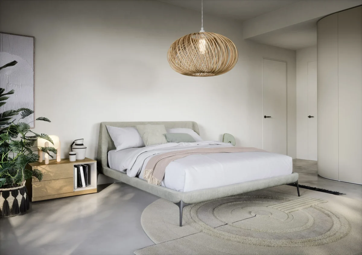 Novamobili - Bett Velvet – Bild 7