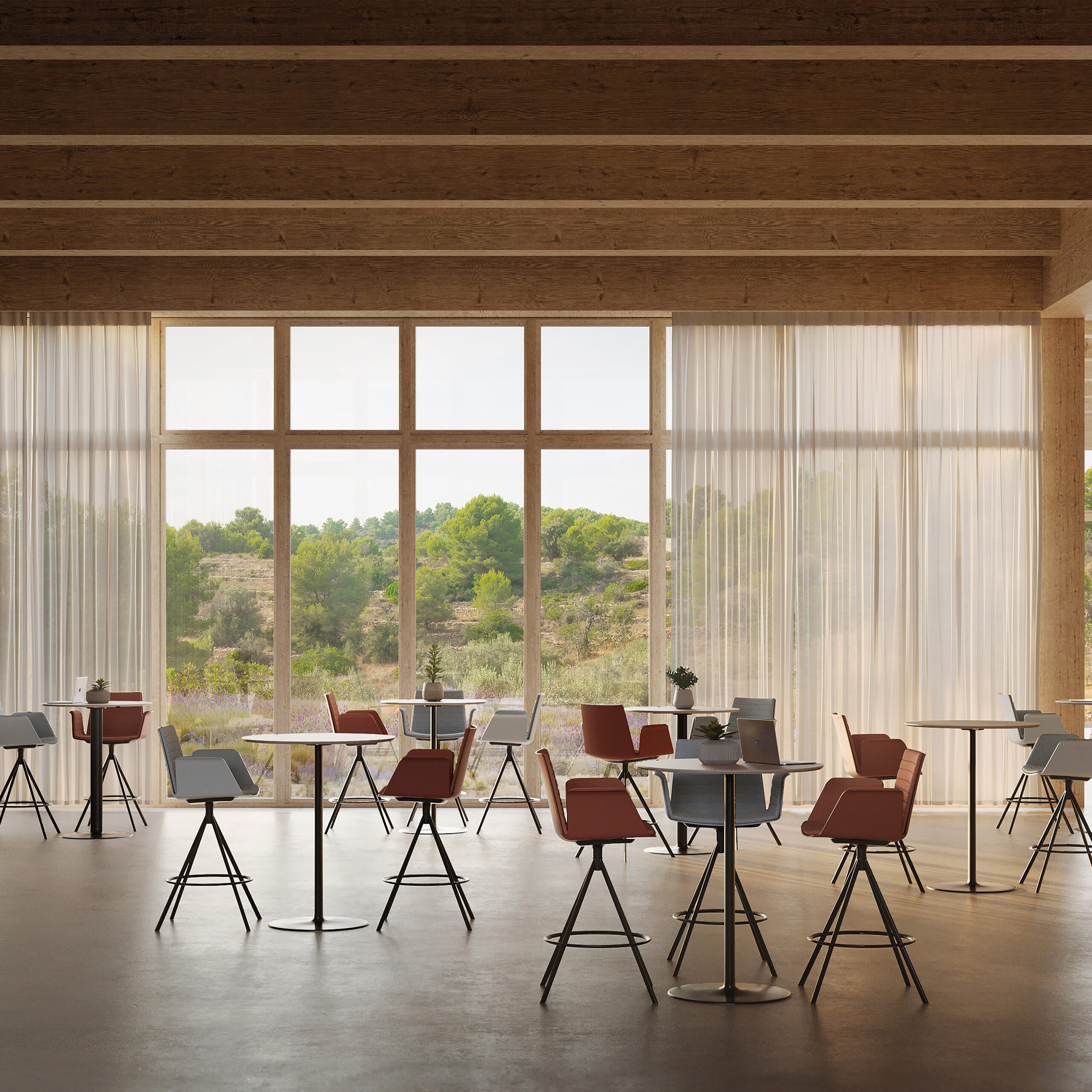 Andreu World - Stuhlserie Flex – Bild 11